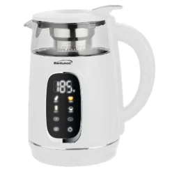 Brentwood 1,100-Watt 1.7-L Cordless Digital Glass Electric Kettle With Tea Infuser -Kitchen Appliances GUEST 236f8076 3b8c 4e68 a4cb 5db64601e9db