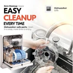 Eurolux Hands-Free Electric Citrus Juicer, Powerful Motor, Easy To Clean, Gray 11 Eurolux Hands-Free Electric Citrus Juicer, Powerful Motor, Easy To Clean, Gray -Kitchen Appliances GUEST 24397256 d214 48ed 82ad 7ba742fa71a7