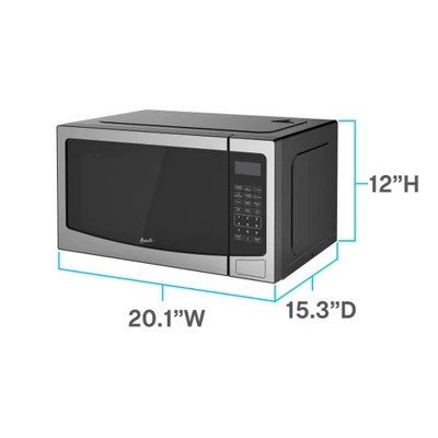 Avanti MT150V3S 1.5 Cu. Ft. Stainless Steel Countertop Microwave 1 Avanti MT150V3S 1.5 Cu. Ft. Stainless Steel Countertop Microwave