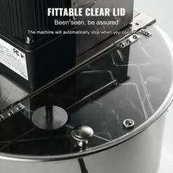 VEVOR Electric Honey Extractor, 4/8 Frames Honey Spinner Extractor, Stainless Steel Beekeeping Extraction, Apiary Centrifuge Equipment -Kitchen Appliances GUEST 263ac223 43b3 4abe 9b46 53fd93005bf7