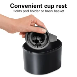 Hamilton Beach Flexbrew Single-Serve Hot/Iced Coffee Maker 49921: Cup & Ground Coffee, 14 Oz, Black, Electric -Kitchen Appliances GUEST 26507510 4f54 4b34 b615 f9b2c0213d29