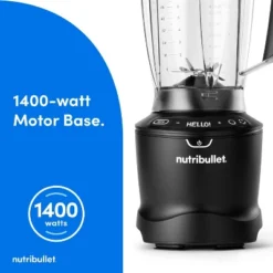 NutriBullet SmartSense Full-Size Blender 1400W - Black -Kitchen Appliances GUEST 2789056f f5cf 4f61 a7a7 6089db0a480e