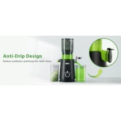 Aeitto Cold Press Juicer,juicer Machine With 4.35" Large Feed Chute Fit Whole Fruits And Vegetables & Easy To Clean -Kitchen Appliances GUEST 27c9dff4 69f6 4e15 a45c 14629776b44f