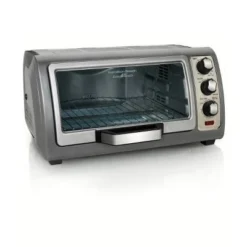 Hamilton Beach Roll-Top Door Easy Reach Toaster Oven - 31126D: Countertop, Small, 1400W, Dishwasher-Safe Parts -Kitchen Appliances GUEST 2887239d 5ca5 45ff ade6 ec2676cdefd6