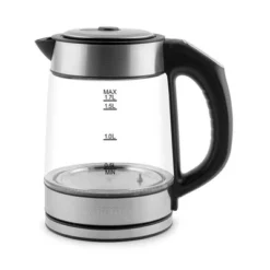Aroma 1.7L Digital Programmable Kettle With Illumination: Borosilicate Glass, Automatic Shut-Off, Water Level Viewer -Kitchen Appliances GUEST 28ce81ed bda8 4a89 913b d31a0f59e240