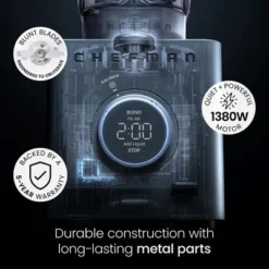 Chefman Obliterator 1380W Professional Blender W/ Auto Blend And 20oz Travel Jar -Kitchen Appliances GUEST 2a116c5a cd8f 4fbd 83bd d6d6d0457a80