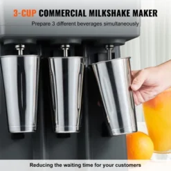 VEVOR Milkshake Maker, 375W X 3 Electric Milkshake Machine, Triple Heads Drink Mixer Blender Machine, 3-Speed Milkshake Mixer -Kitchen Appliances GUEST 2a6cc0ae 4891 4ed4 9210 1f35910b2e1d
