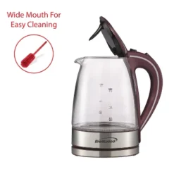 Brentwood 1,100-Watt 1.8-Qt. 7-Cup Cordless Tempered-Glass Electric Kettle With Auto Shut-off 9 Brentwood 1,100-Watt 1.8-Qt. 7-Cup Cordless Tempered-Glass Electric Kettle With Auto Shut-off -Kitchen Appliances GUEST 2ad598c9 078f 4bdc 9d13 c122480088c9