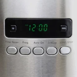 Kenmore Aroma Control Programmable 12-cup Coffee Maker - Stainless Steel: Drip Coffee Pot, Cool Touch Handle, 1000W, Dishwasher-Safe -Kitchen Appliances GUEST 2adc531a 80ca 4b12 b328 5ce734668c70