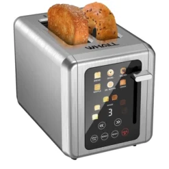 WHALL Toaster 2 Slice, Touch Screen Toasters, Smart Bread Toaster, Stainless Steel Small Toaster, Wide Slots Toaster With Bagel, Home And Kitchen -Kitchen Appliances GUEST 2ca78be4 98c0 48a9 85fc 25721c875114
