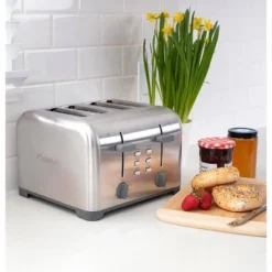 Kenmore 4 Slice Wide Slot Toaster - Stainless Steel: Koolatron, Automatic Shut-Off, 1400W, Bagel & Toasters, 2-Year Warranty 16 Kenmore 4 Slice Wide Slot Toaster - Stainless Steel: Koolatron, Automatic Shut-Off, 1400W, Bagel & Toasters, 2-Year Warranty -Kitchen Appliances GUEST 2d953f90 977f 4b68 876e e046a8a41904