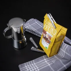 Cilio "Aida" Espresso Maker Silver