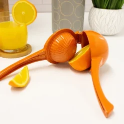 BergHOFF Cast Aluminum 2Pc Lime Squeezer 8" & 9", Green & Orange 11 BergHOFF Cast Aluminum 2Pc Lime Squeezer 8" & 9", Green & Orange -Kitchen Appliances GUEST 2e00de11 a7d2 4d64 8af5 c670a94fa9d8