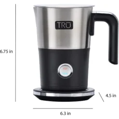 TRU Electric Milk Frother For Hot Or Cold Foam And Heating Milk, 10 Oz -Kitchen Appliances GUEST 2e1c2e45 b07d 4ac9 b1b3 833e5b87d5ee