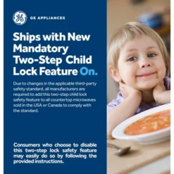 GE 1.1 Cu. Ft. Countertop Microwave Oven 950 W Steel+2 Year Warranty & Oven Mitt -Kitchen Appliances GUEST 2ebb967c 9b61 4dae 9a7f 4030c1c6d16f 2