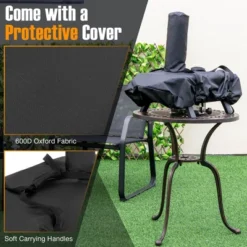 Costway Outdoor Pizza Oven Wood Pellet Pizza Stove With 12" Round Rotatable Pizza Stone 15 Costway Outdoor Pizza Oven Wood Pellet Pizza Stove With 12" Round Rotatable Pizza Stone -Kitchen Appliances GUEST 33c63222 c2a7 4b05 a823 4acaeb3cb20a