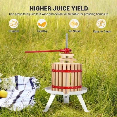 3.2 Gal Manual Fruit Wine Press With A Filter Bag, Manual Juice Maker, Hand Juicer Squeezer 5 3.2 Gal Manual Fruit Wine Press With A Filter Bag, Manual Juice Maker, Hand Juicer Squeezer - Image 5