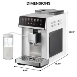 Kenmore Super Automatic Espresso Coffee Machine Dual Cream System White -Kitchen Appliances GUEST 359e83ea b3b7 4626 923d f302295d9d6f