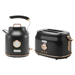 Haden Dorset 1.7 Liter Stainless Steel Electric Kettle With 360-Degree Base Bundled With 2 Slice Wide Slot Stainless Steel Toaster, Black & Copper 11 Haden Dorset 1.7 Liter Stainless Steel Electric Kettle With 360-Degree Base Bundled With 2 Slice Wide Slot Stainless Steel Toaster, Black & Copper -Kitchen Appliances GUEST 37b7b16b 22e7 4f61 aa76 7994b2b9289d