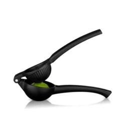 Viski Black Citrus Press, Citrus Juicer, Lemon Squeezer For Cocktails, Bar Accessories, Matte Black Lime Juicer, Metal, Set Of 1 7 Viski Black Citrus Press, Citrus Juicer, Lemon Squeezer For Cocktails, Bar Accessories, Matte Black Lime Juicer, Metal, Set Of 1 -Kitchen Appliances GUEST 3900a57f 80b5 4c52 8281 7e544d3c1b15