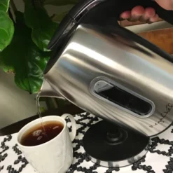 Mega Chef 1.2Lt. Stainless Steel Electric Tea Kettle