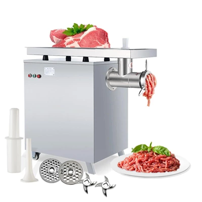 Commercial Heavy Duty Meat Grinder, Electric Meat Grinder With 1 Sausage Tubes, 2 Blades, 2 Plates, Meat Grinder Max Yield For Home Kitchen Use 9 Commercial Heavy Duty Meat Grinder, Electric Meat Grinder With 1 Sausage Tubes, 2 Blades, 2 Plates, Meat Grinder Max Yield For Home Kitchen Use - Image 9
