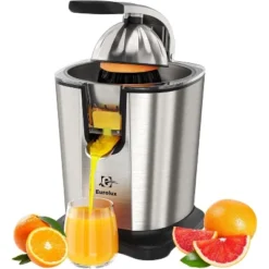Eurolux 300W Citrus Juicer Power Pro– Stainless Steel, Quiet, Dishwasher Safe, Anti-drip Spout -Kitchen Appliances GUEST 3cfa1710 66c6 4337 8b8b fcc822c9a78c