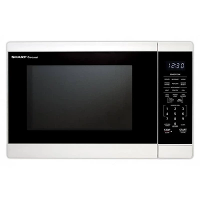 Sharp SMC1461HW 1.4 Cu. Ft. White Countertop Microwave Oven 5 Sharp SMC1461HW 1.4 Cu. Ft. White Countertop Microwave Oven - Image 5