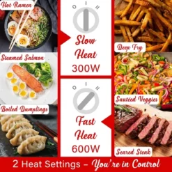 Brentwood 3.2-Qt. Multi-Function Electric Hot Pot Cooker With Food Steamer And Ceramic Non-Stick Coating, White, HPS-3302W 12 Brentwood 3.2-Qt. Multi-Function Electric Hot Pot Cooker With Food Steamer And Ceramic Non-Stick Coating, White, HPS-3302W -Kitchen Appliances GUEST 42bbe04d 36ce 4c3e 861d 2cfbec577d39