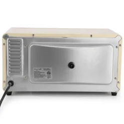 MegaChef 9L Electric Counter Top Toaster Oven In Cream