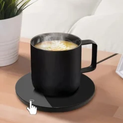 Smart Tech USB Coffee Cup Heater Mug Warmer - Keep Your Beverage Hot Anywhere - Black -Kitchen Appliances GUEST 47886fac 43fb 471e be94 28659993c222