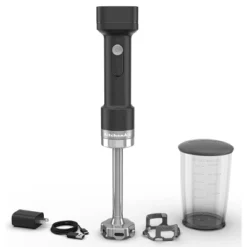 KitchenAid Go Cordless Hand Blender - Battery Included KHBRV71: Immersion Blender, 3 Speeds, Shaded Palm, BPA-Free -Kitchen Appliances GUEST 48862063 49da 4255 b81c 53cade8a1bbb