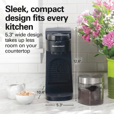 Hamilton Beach The Scoop Single-Serve Coffee Maker BLK 47620: Single Cup, Ground & Capsule Compatible, 14 Oz Capacity 6 Hamilton Beach The Scoop Single-Serve Coffee Maker BLK 47620: Single Cup, Ground & Capsule Compatible, 14 Oz Capacity - Image 6