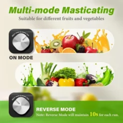 WHALL Masticating Juicer, High-Yield Cold Press Juicer, Electric Juicer For Vegetables & Fruits, Quiet Motor Reverse Function, Easy To Clean. -Kitchen Appliances GUEST 4a48bd8e 5bb4 44e8 b45e 734d043b73e2
