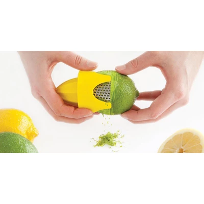 Talisman Designs Citrus Zester & Reamer, Yellow 4 Talisman Designs Citrus Zester & Reamer, Yellow - Image 4