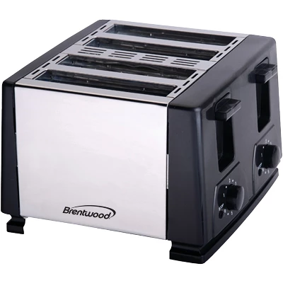 Brentwood 4-Slice Toaster In Black 11 Brentwood 4-Slice Toaster In Black - Image 11