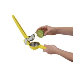 Chef'n Citrus Juicer: Yellow Plastic & Metal, 10" Length, 2.8" Height, 3.2" Depth, 0.98 Lbs, Juicer Parts & Accessories -Kitchen Appliances GUEST 4fbde966 095a 4c8d a0d8 d002b8b41143