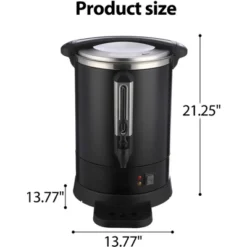 GustoWave Commercial Coffee Urn | Quick Brewing Food-Grade Stainless Steel Coffee Maker | Ideal For Churches, Meeting Rooms, Lounges -Kitchen Appliances GUEST 4ffc755c 9359 4d0f b9b8 a5dd32bbe925