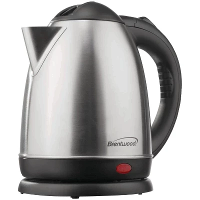 Brentwood 1.5-Liter Stainless Steel Cordless Electric Kettle (Stainless Steel) In Silver 8 Brentwood 1.5-Liter Stainless Steel Cordless Electric Kettle (Stainless Steel) In Silver - Image 8