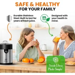 Eurolux Electric Compact Automatic Orange Juicer And Citrus Squeezer -Kitchen Appliances GUEST 51885506 6c84 481c 8b33 1de36b01fd14