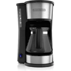 Black & Decker BLACK+DECKER CM0755S 4-in-1 5-Cup Coffee Station Coffeemaker, Stainless Steel