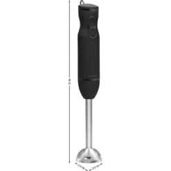 Chefman Multi-Speed Immersion Blender With Stainless Steel Blades - Black: Handheld 2-Speed, 300W, Dishwasher-Safe Parts -Kitchen Appliances GUEST 546fa5b0 4425 494d 943f a3726ca1dd9f