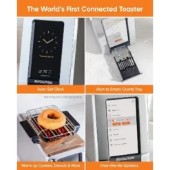 Revolution InstaGLO R180 Connect Toaster Stainless Steel