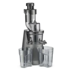 Cuisinart Juice Fusion Easyclean Slow Juicer -Gunmetal - CSJ-300P1: Easiest To Clean Juicer Machine, 200W, Dishwasher-Safe