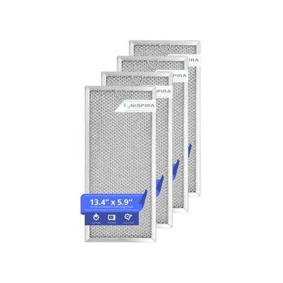 Nispira Grease Filter Compatible With GE Microwave Range Hood WB06X10596, 4 Filters 5 Nispira Grease Filter Compatible With GE Microwave Range Hood WB06X10596, 4 Filters - Image 5