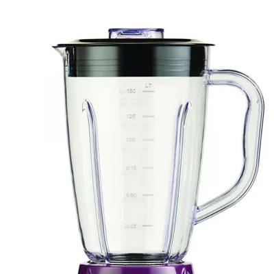 Brentwood 12-Speed Blender (Plastic Jar)-Purple 3 Brentwood 12-Speed Blender (Plastic Jar)-Purple - Image 3