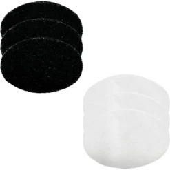 Nispira FDM2201BR Charcoal Oil Vapor Air Fryer Replacement Filters For OVENTE 2 Liter Electric Deep Fryer, 3 Pack -Kitchen Appliances GUEST 590d492f a768 4069 b16b 143d4dad1400