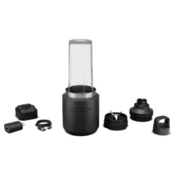 KitchenAid Go Cordless Personal Blender Battery Included KSBR256: Black Matte, Dishwasher-Safe, 16oz, Lithium Ion Battery -Kitchen Appliances GUEST 59c4d62b 5dd0 49c9 9f89 cf70a6f03884