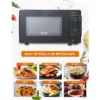 COMMERCIAL CHEF Countertop Microwave Oven 0.6 Cu. Ft. 600W
