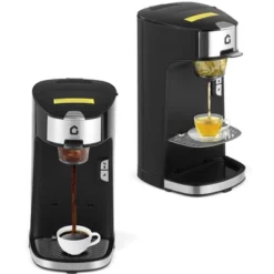 Single Serve Coffee Maker, Small K Pod Coffee Machine For Ground & Tea Bag,Hot&Iced Coffee Maker With 18.6 Oz Water Tank, Adjustable Drip Tray -Kitchen Appliances GUEST 5c506bd7 ec90 43b6 8597 f8be1f206744